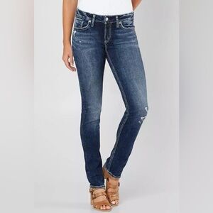Silver Jeans Elyse Straight Jeans 31/32